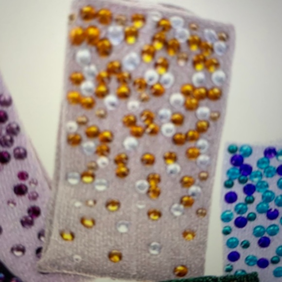 RHINESTONE COTTON SOCKS - Picture 4 of 7